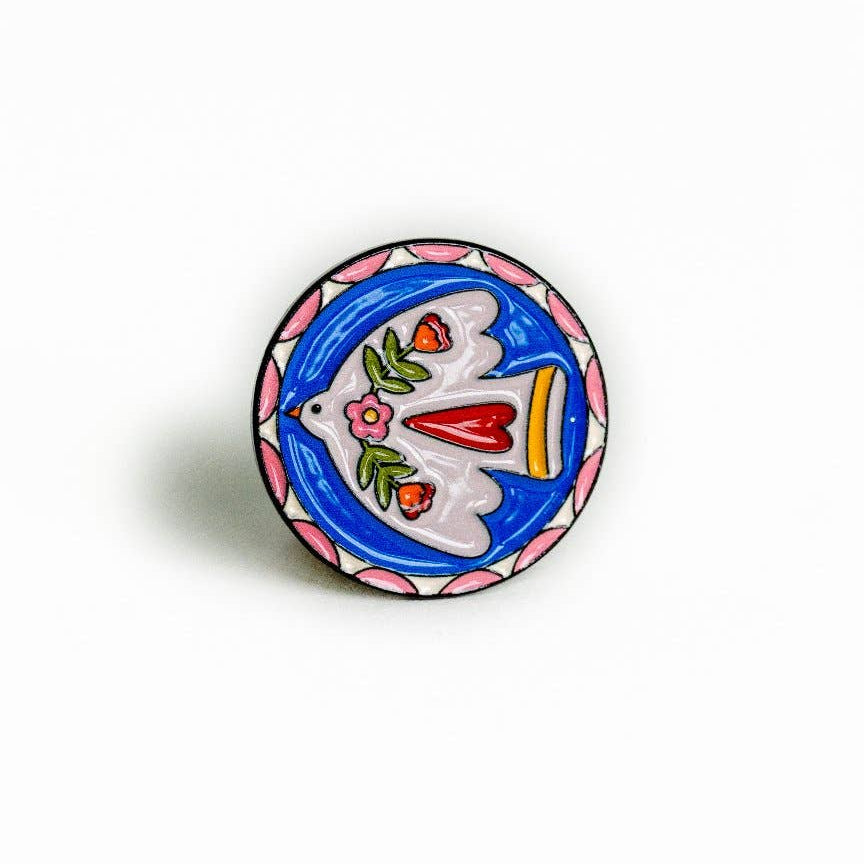 Folk Bird Needle Minder