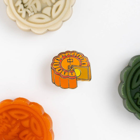 Sherry's Palette-Mooncake Enamel Pin-patches + pins-gather here online