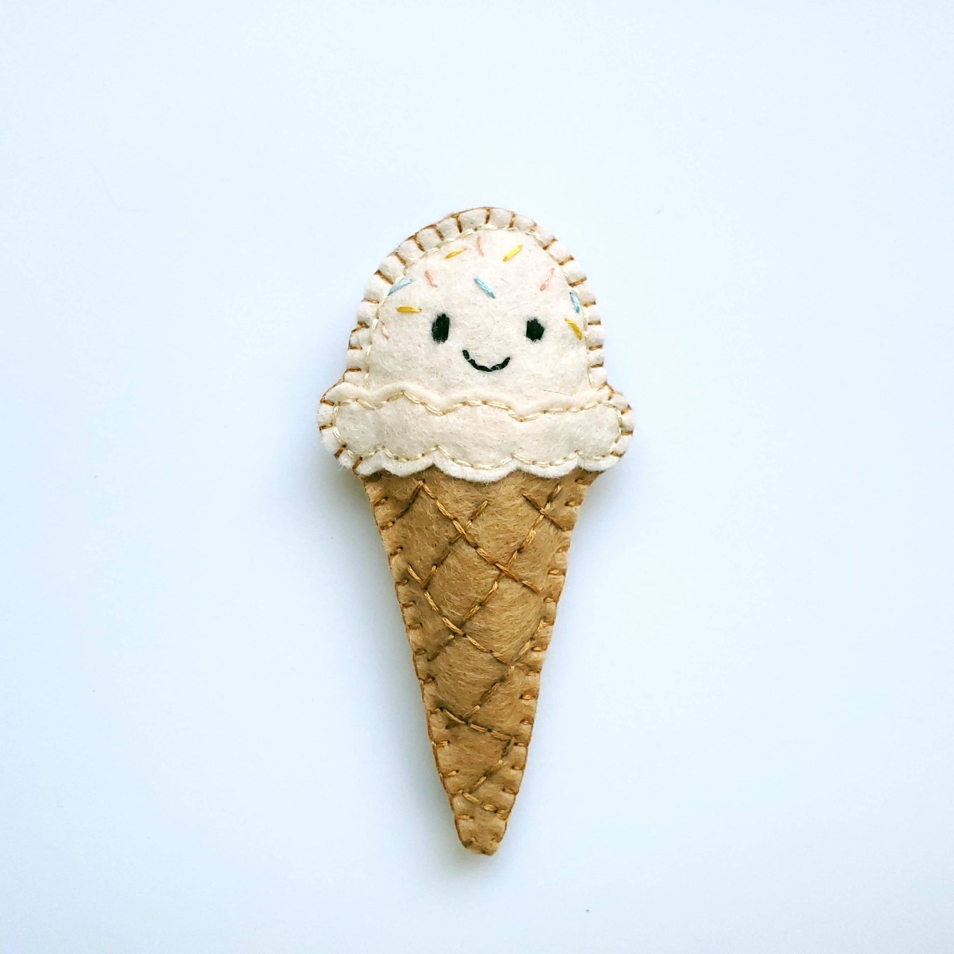 Shawna Smyth Studio-Ice Cream DIY Felt Kit-sewing kit-gather here online
