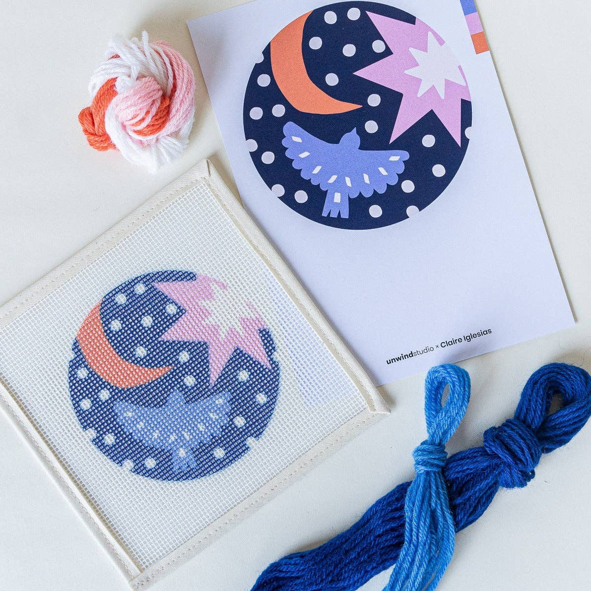 Christmas Night Needlepoint Ornament Kit