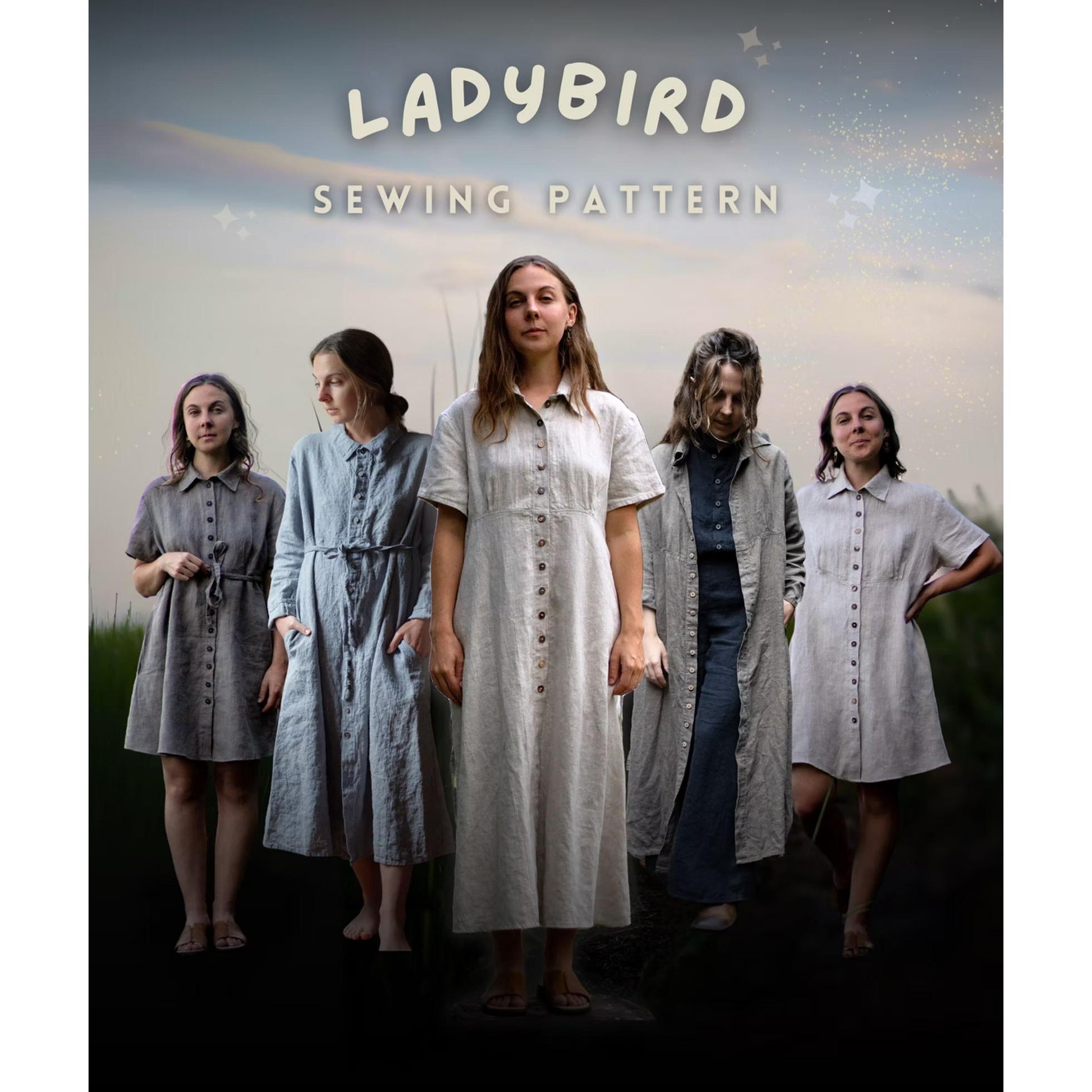 Charlie Darwin Textiles-Ladybird Jacket Pattern-sewing pattern-gather here online