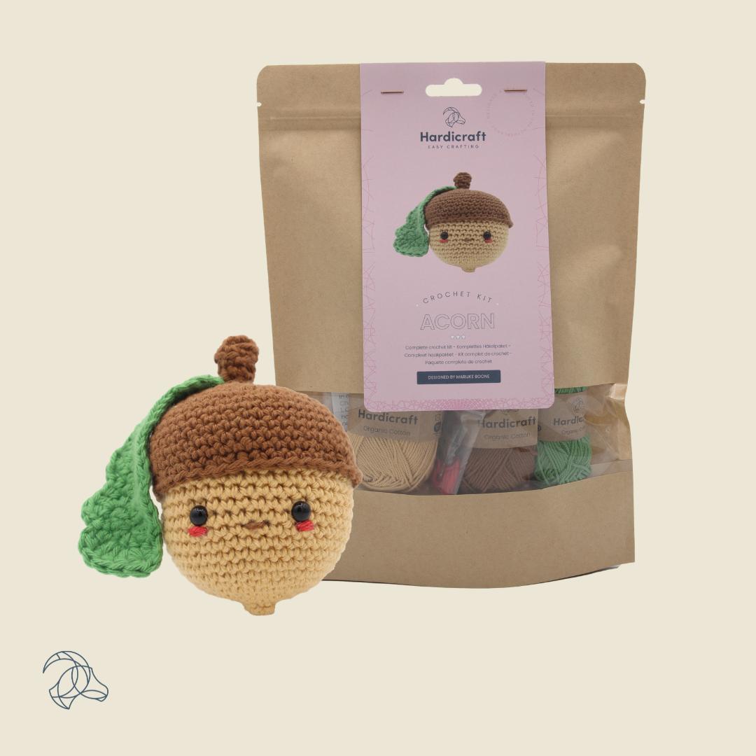 Hardicraft-DIY Crochet Kit - Acorn-knitting / crochet kit-gather here online