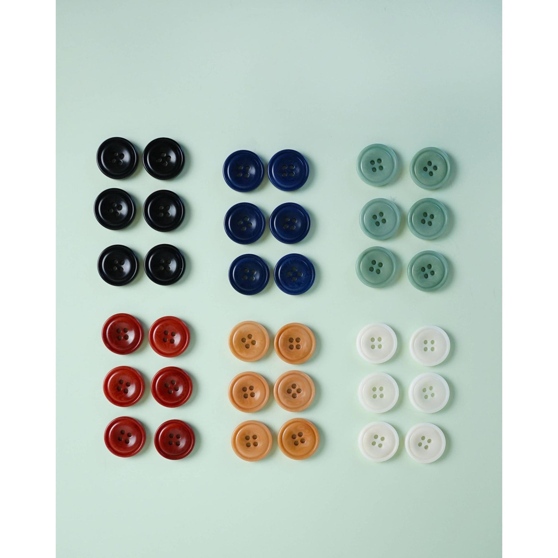 Matchy Matchy Sewing Club-Amber 7/8" Corozo Nut Buttons-button-gather here online