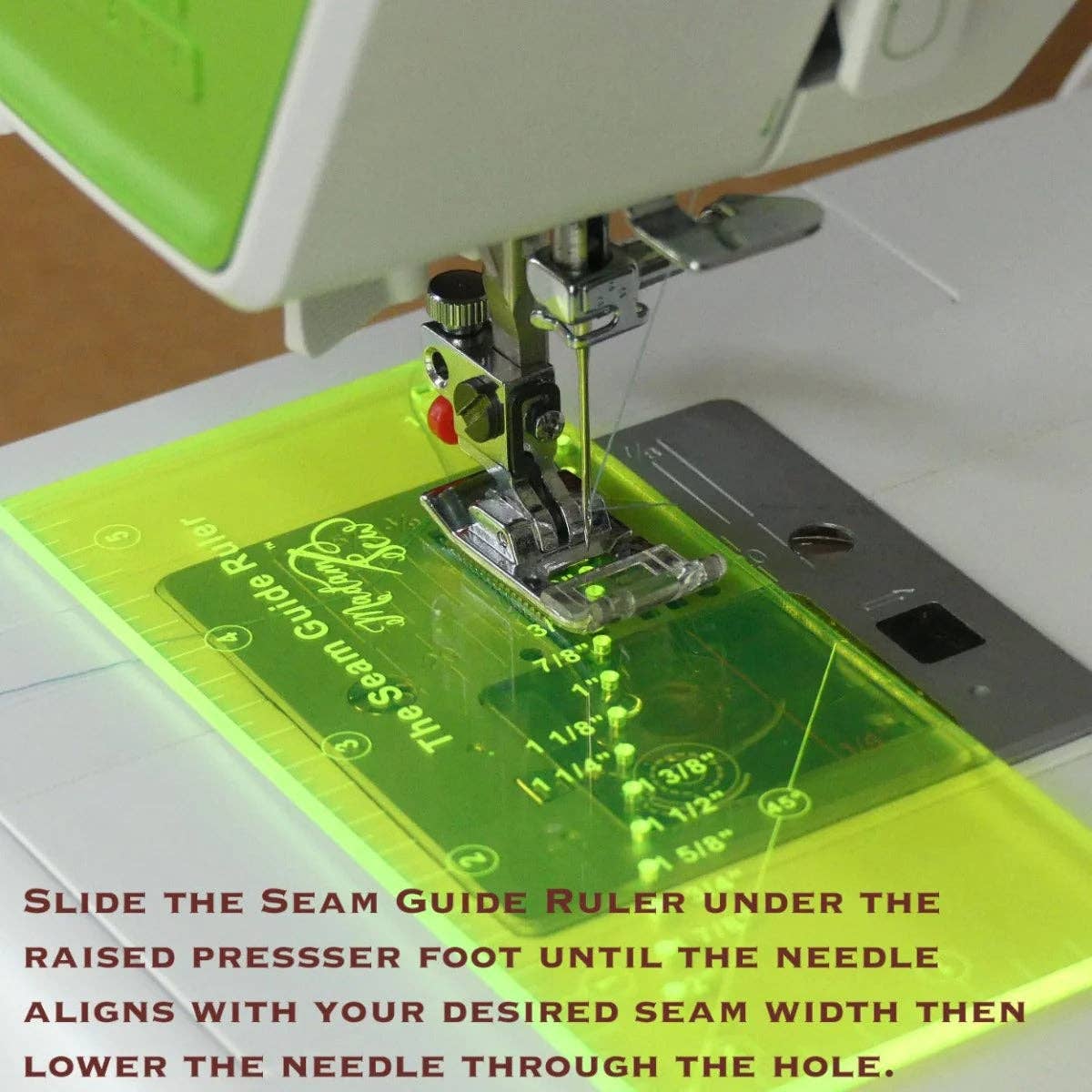 Small Seam Guide Ruler Seam Guide Ruler & Magnetic Seam Guide Set – gather here online