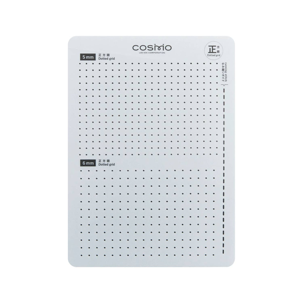 Cosmo-Sashiko Square Dotted Grid Template-embroidery notion-gather here online