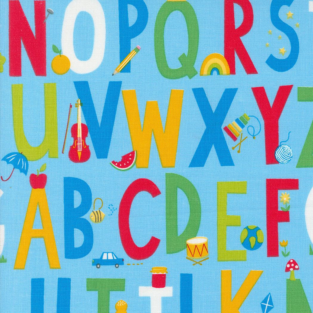 Moda-ABCs Water-fabric-gather here online