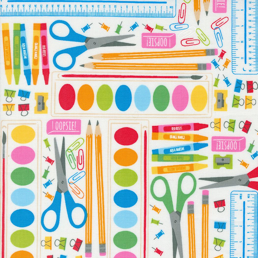 Moda-School Essentials Paper-fabric-gather here online