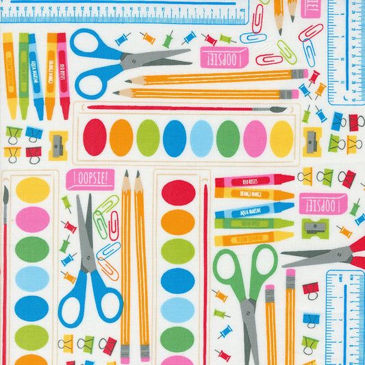 Moda-School Essentials Paper-fabric-gather here online