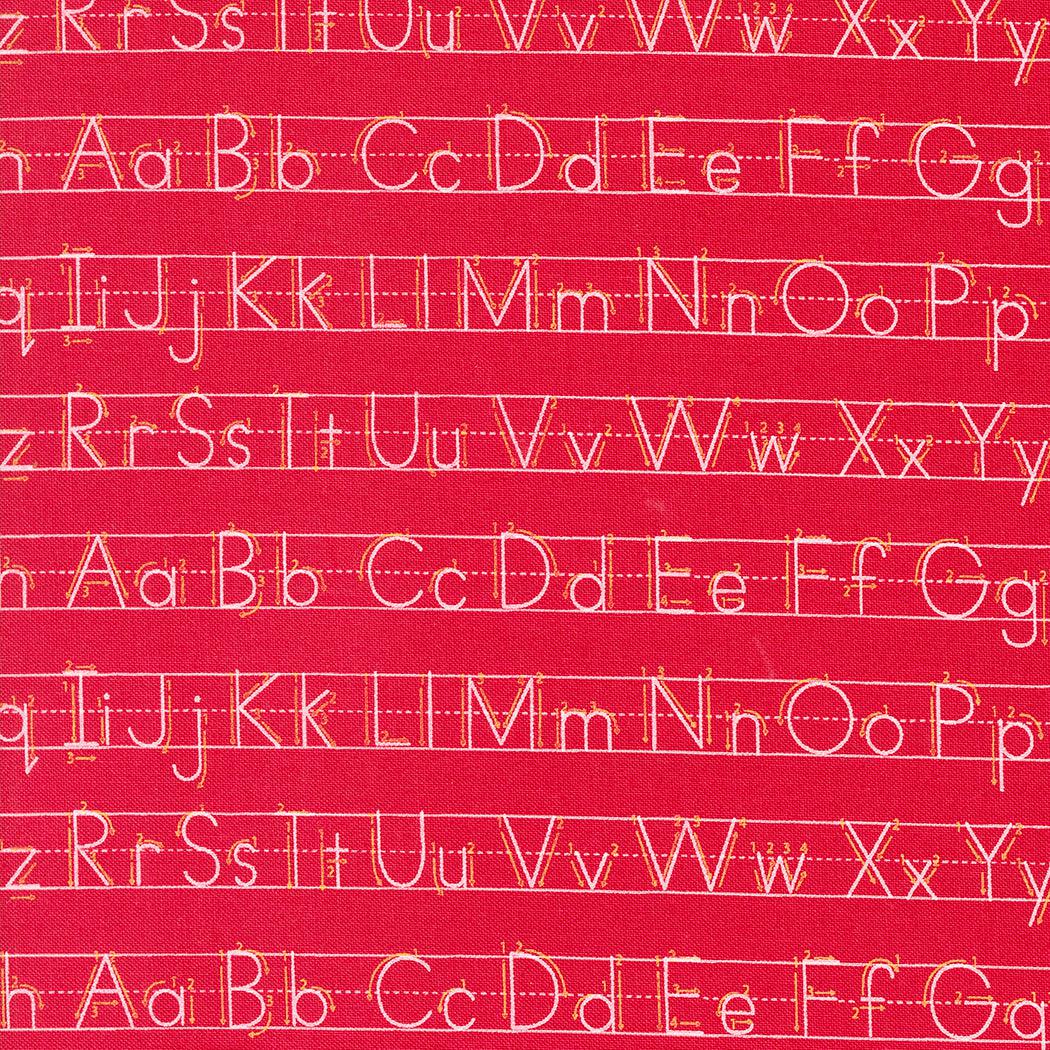 Moda-Letters Apple-fabric-gather here online