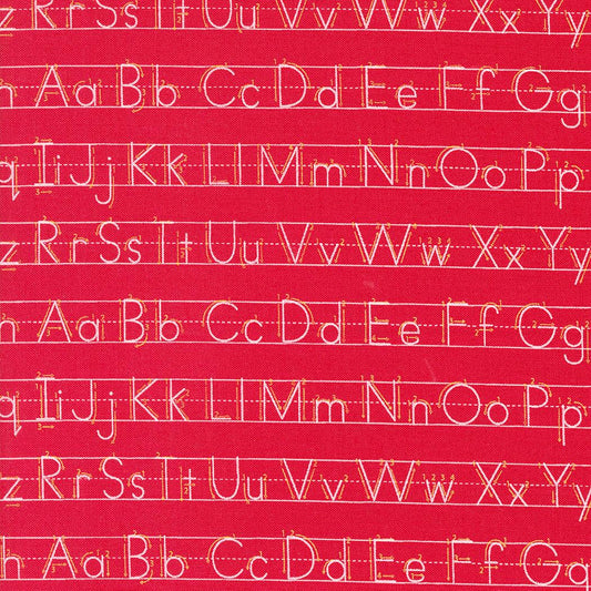 Moda-Letters Apple-fabric-gather here online