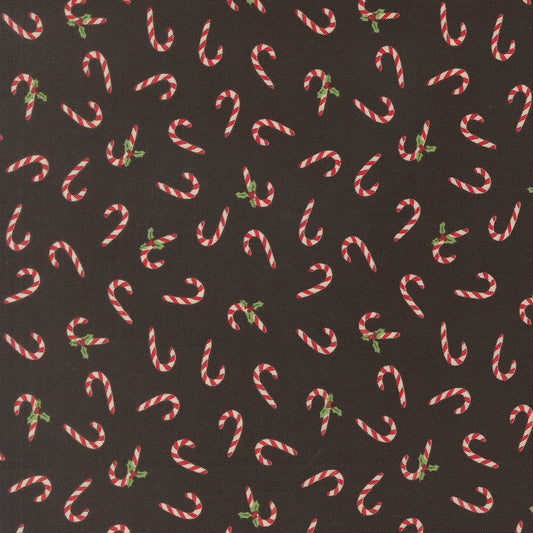 Moda-Candy Cane Midnight-fabric-gather here online