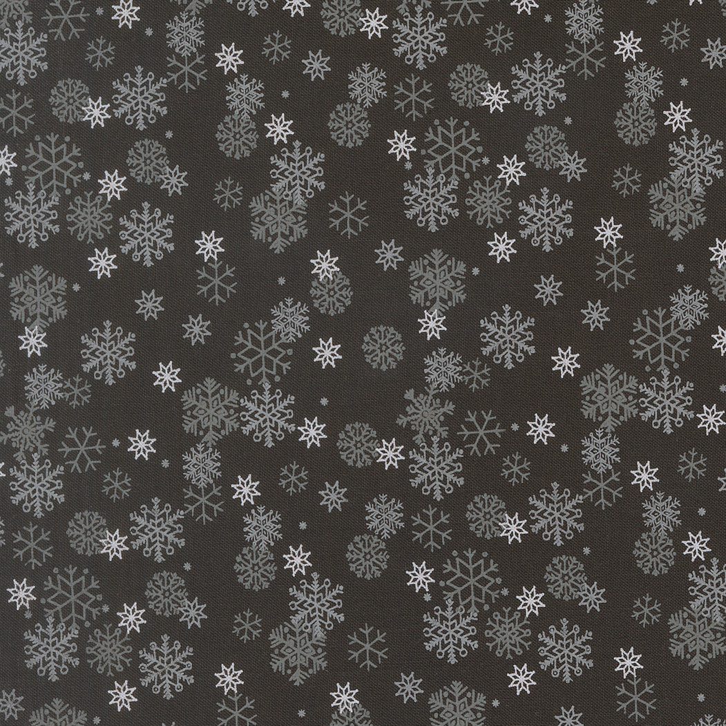 Moda-Snow Flurry Midnight-fabric-gather here online