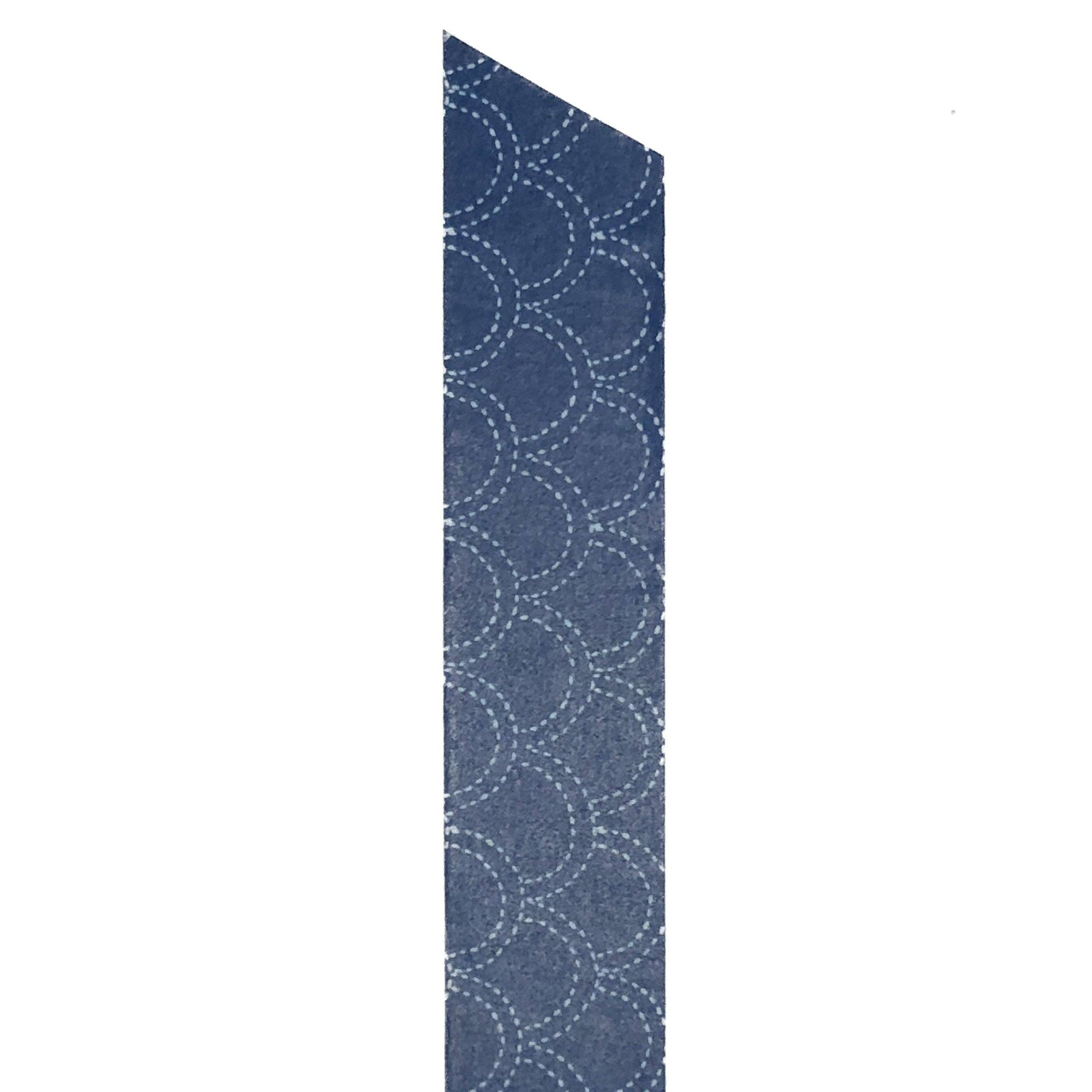 Otto Finn-Double Arch Stitching on Blue Washi Tape-craft notion-gather here online