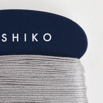 Daruma-Sashiko Thread Card (Thin)-thread-217 White Grey-gather here online