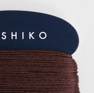 Daruma-Sashiko Thread Card (Thin)-thread-218 Dark Brown-gather here online