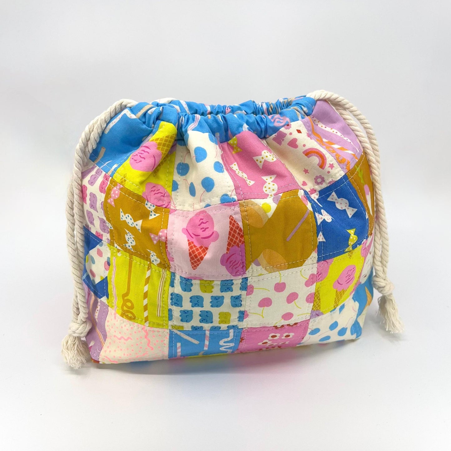Denise Snow Williams-One of a Kind Drawstring Project Bags-craft organizer-gather here online