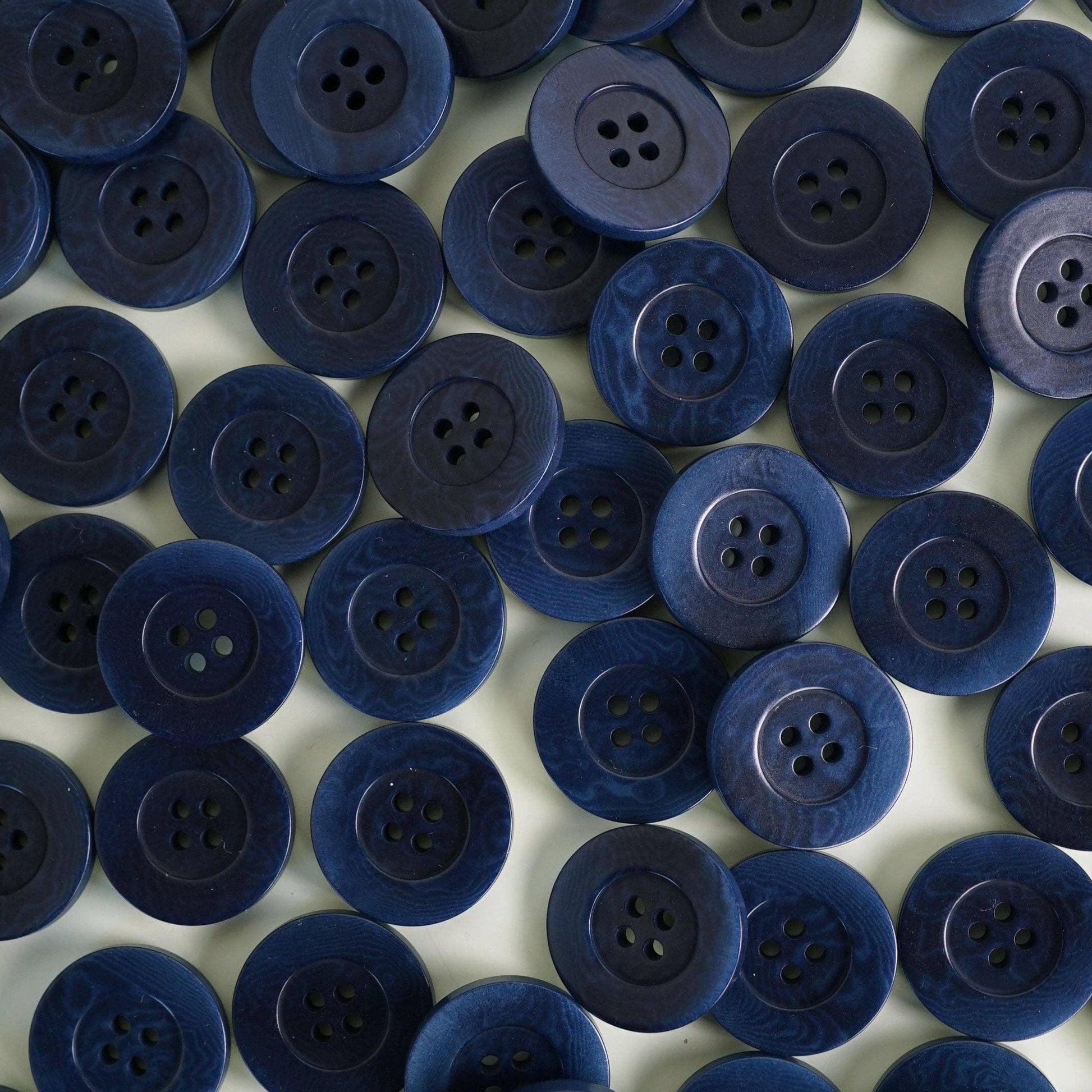 Matchy Matchy Sewing Club-Midnight 1" Corozo Nut Buttons-button-gather here online