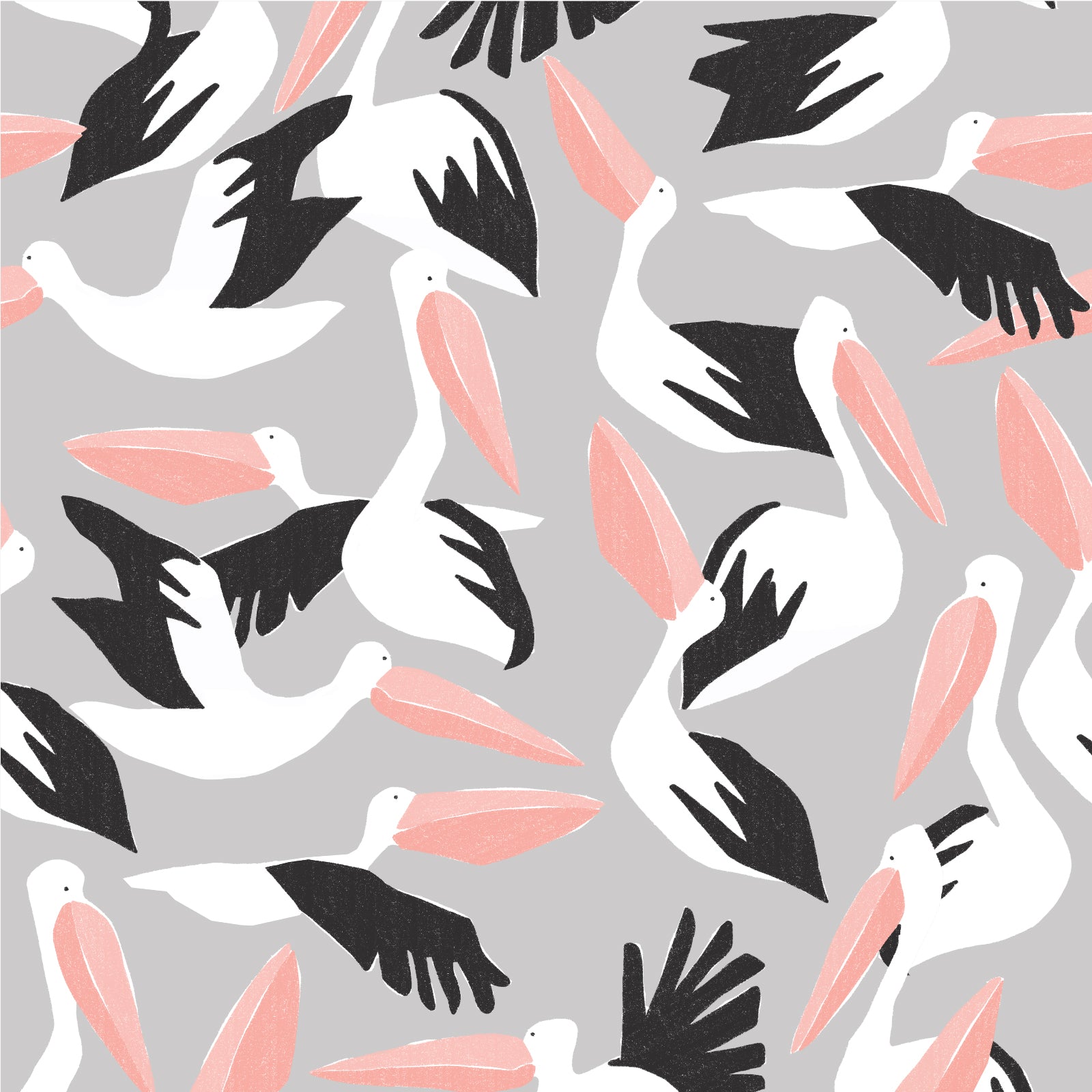 Cloud9-Pelicans on Rayon-fabric-gather here online