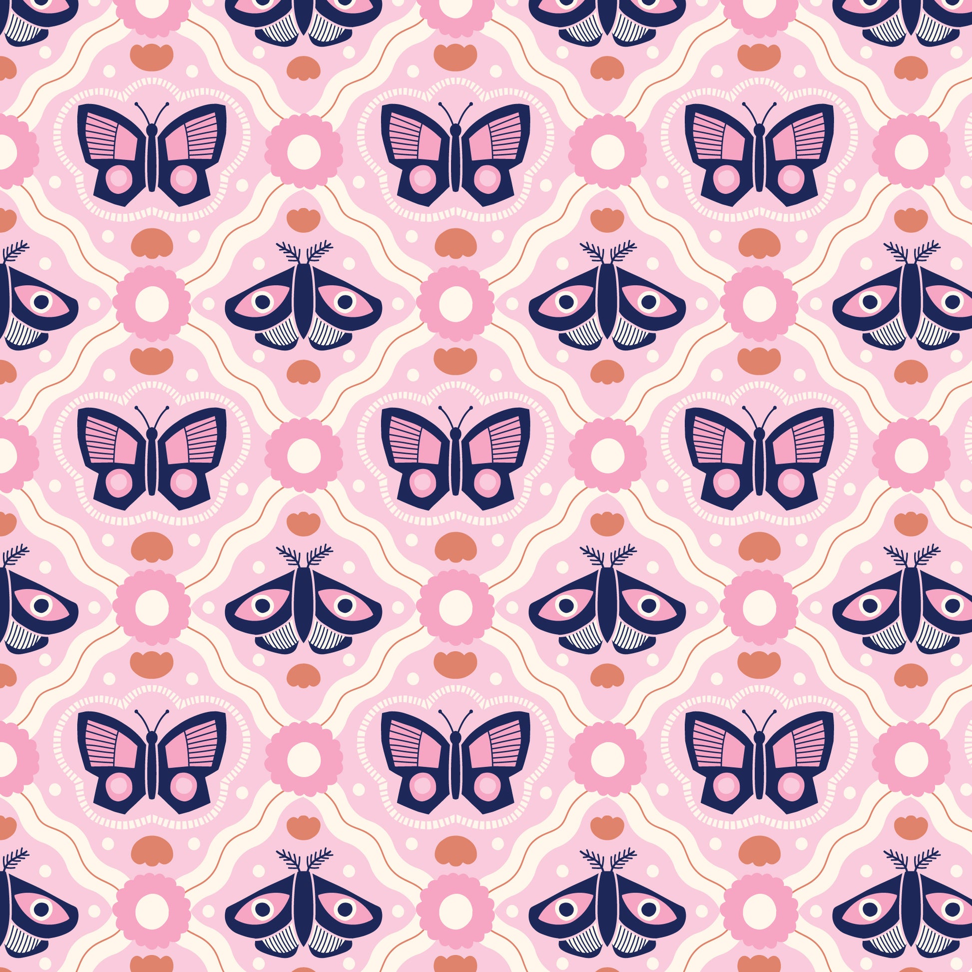 Cloud9-Pretty Butterfly-fabric-gather here online