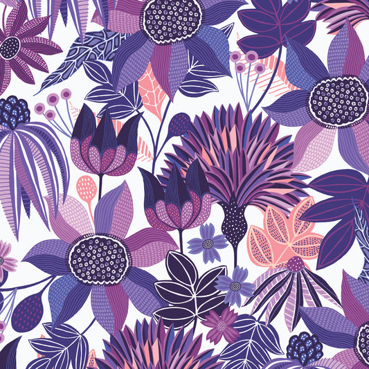 Cloud9-Paradise Floral-fabric-gather here online