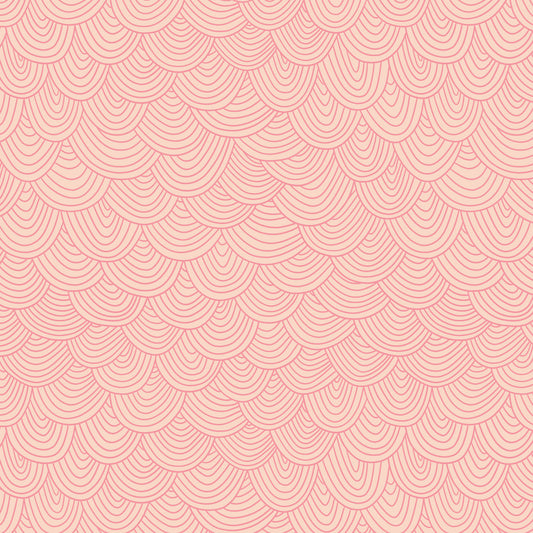 Cloud9-Peach Scallop-fabric-gather here online