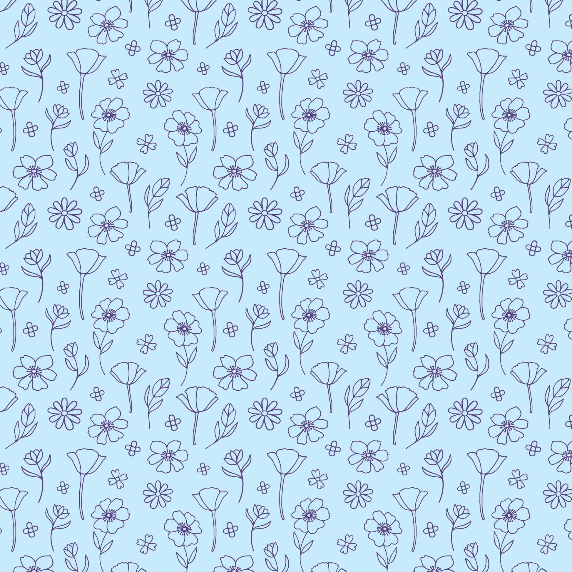 Cloud9-Ditsy Poppies-fabric-gather here online