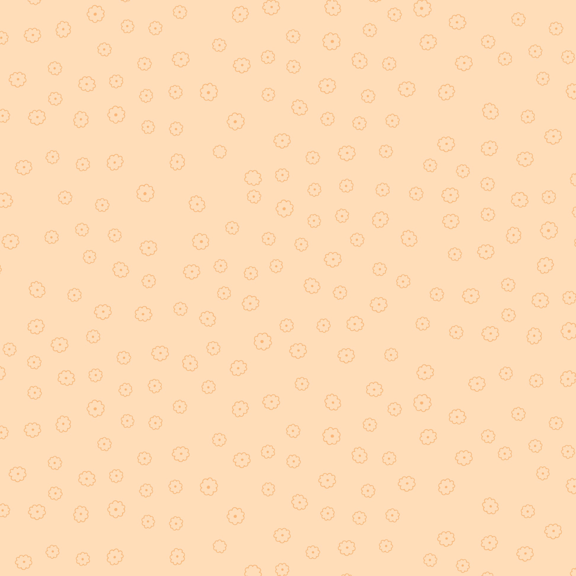 Cloud9-Tiny Flowers Peach-fabric-gather here online