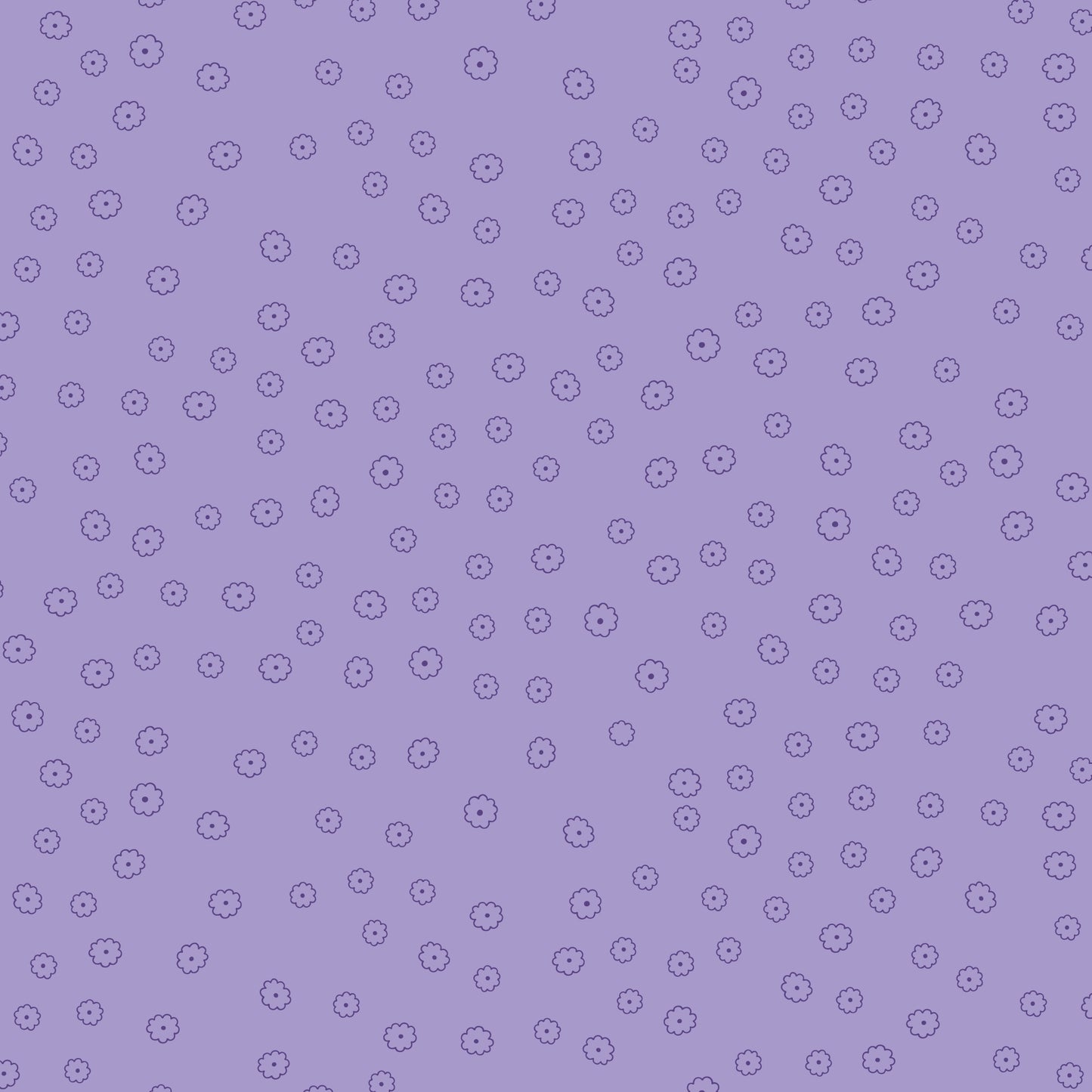 Cloud9-Tiny Flowers Purple-fabric-gather here online