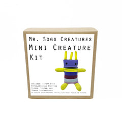 Mr. Sogs-Mini Creature Kit - Purple-sewing kit-gather here online