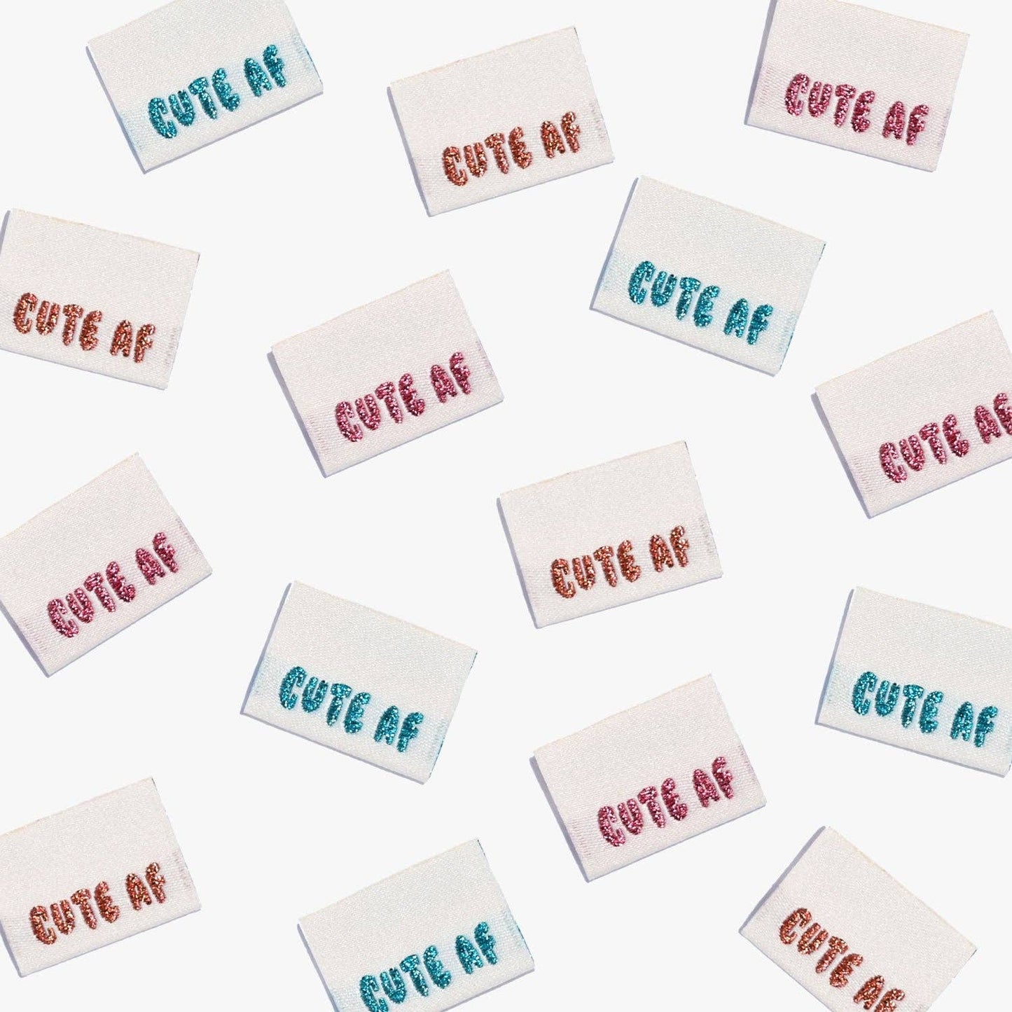 Kylie and The Machine-Cute AF! Woven Sew-In Labels-sewing notion-gather here online