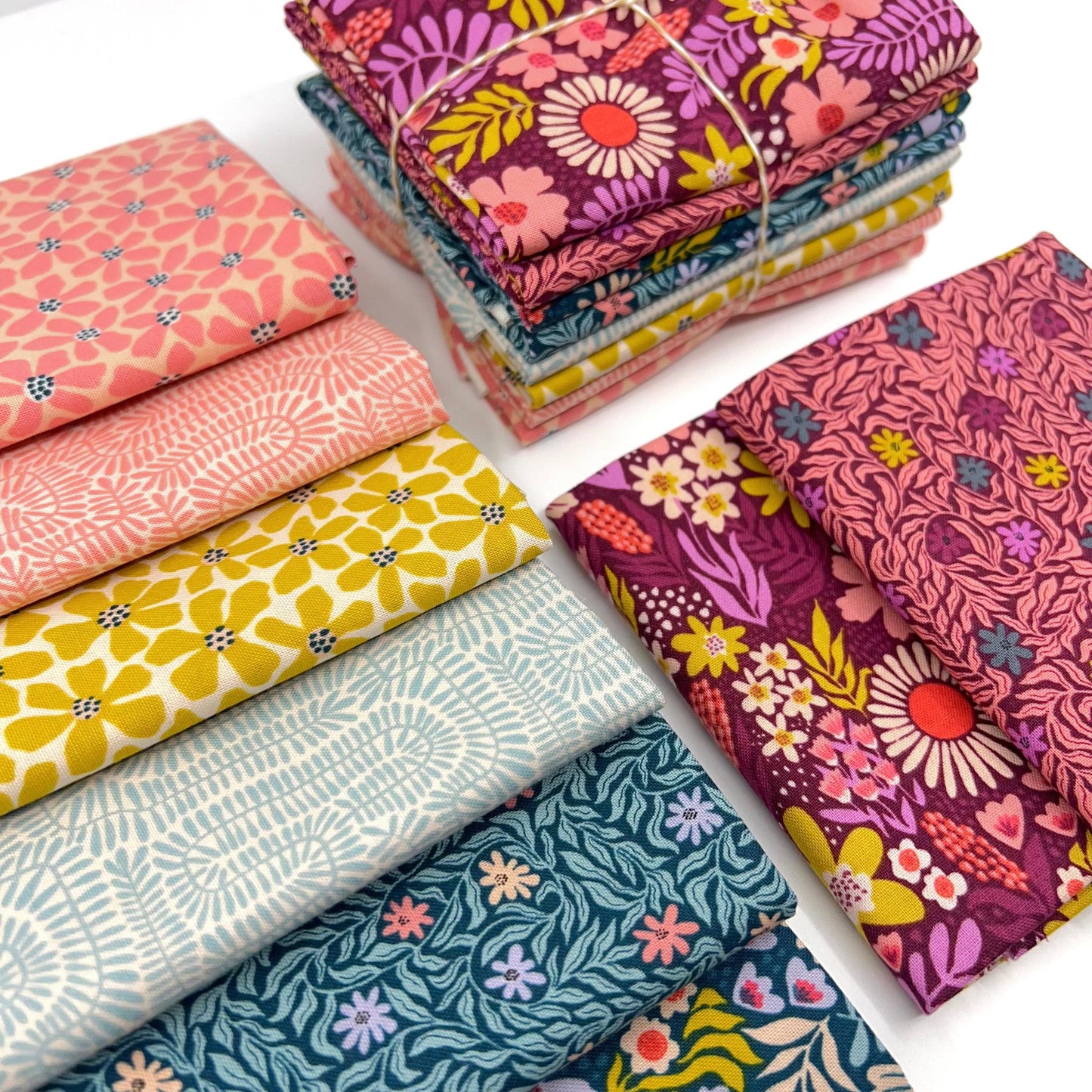 Fat Quarter Bundle of Petals in the Sun (8 Pieces)