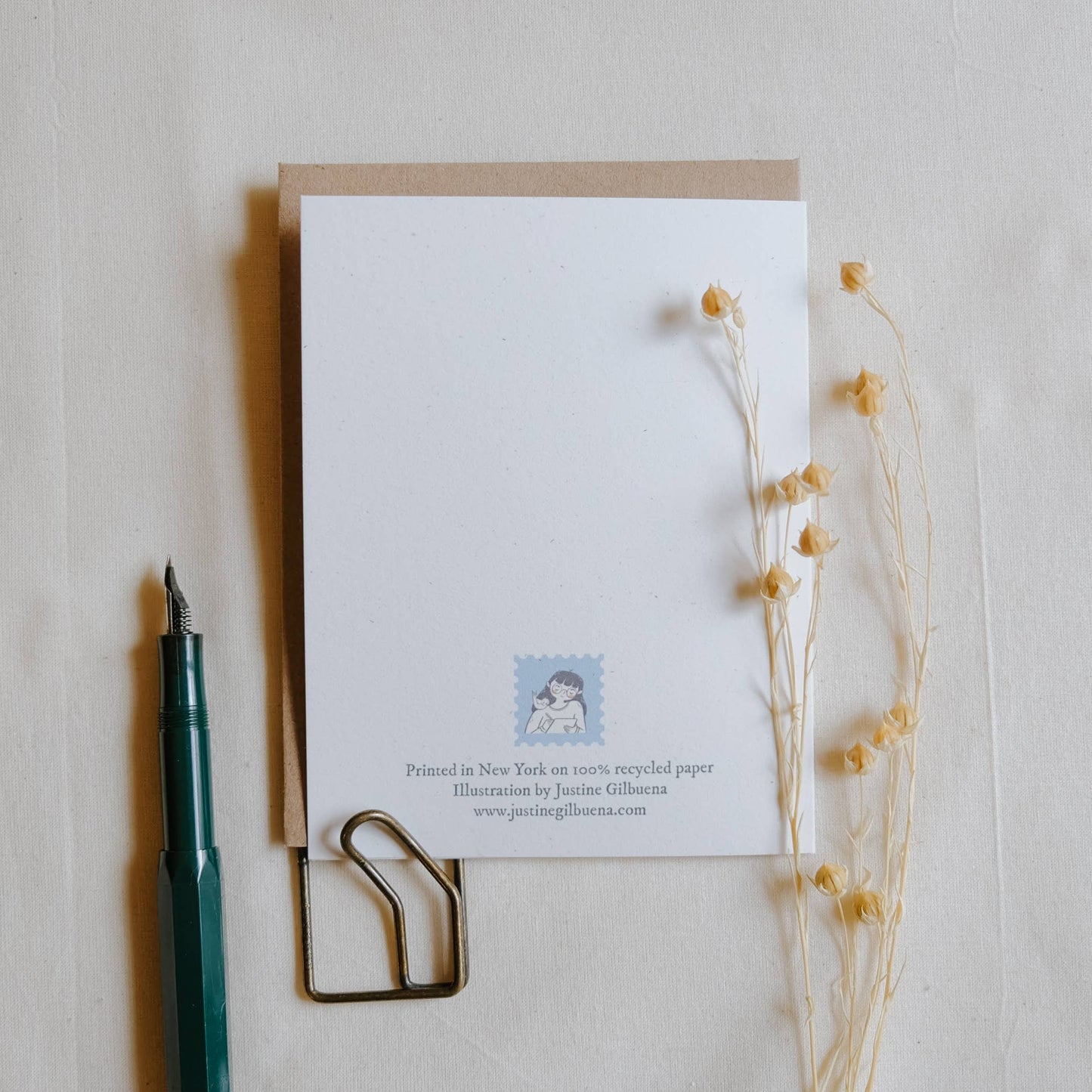 Justine Gilbuena-Tailorbird Quilting Greeting Card-greeting card-gather here online