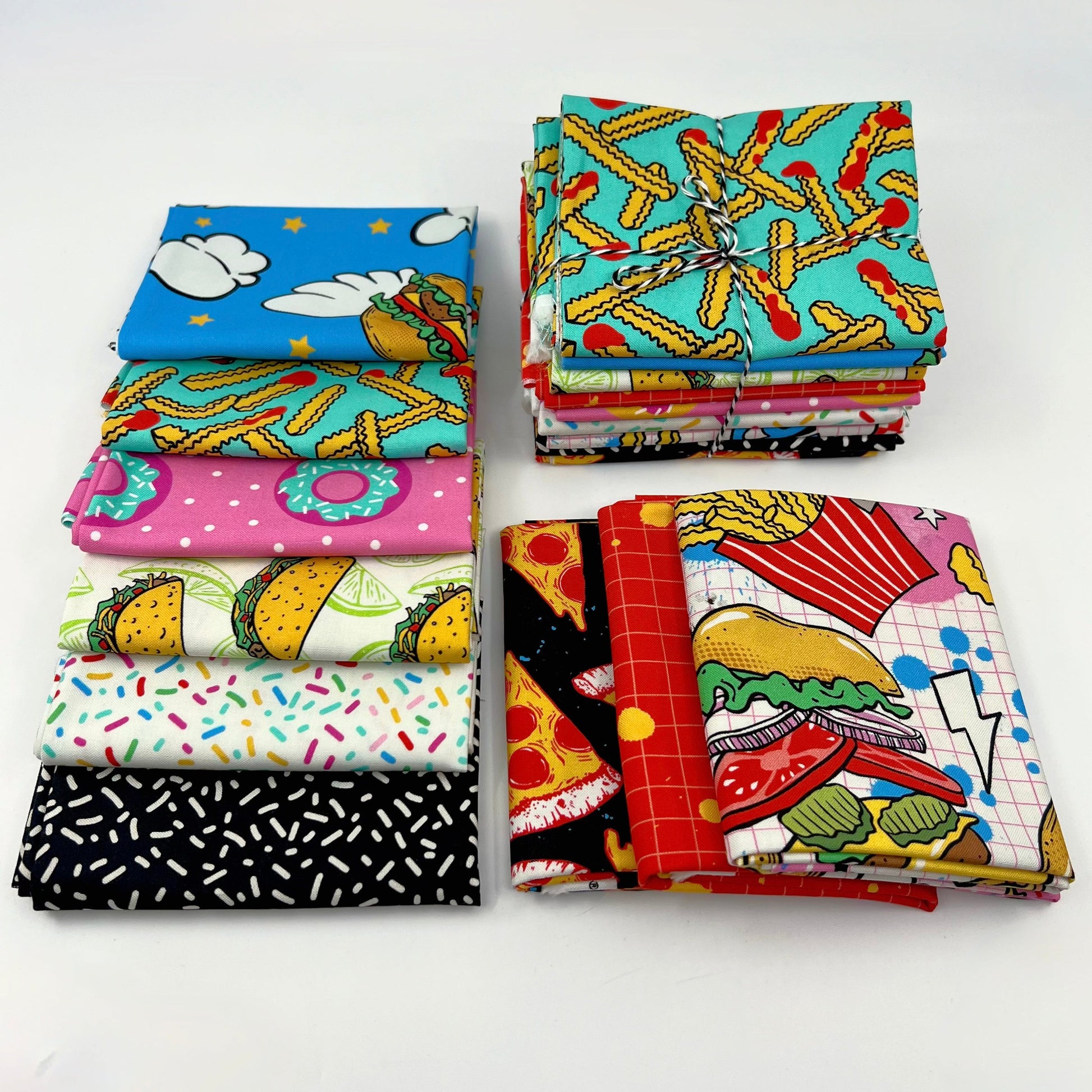 Moda-Fat Quarter Bundle of Snack Shack (9 Pieces)-fat quarters-gather here online