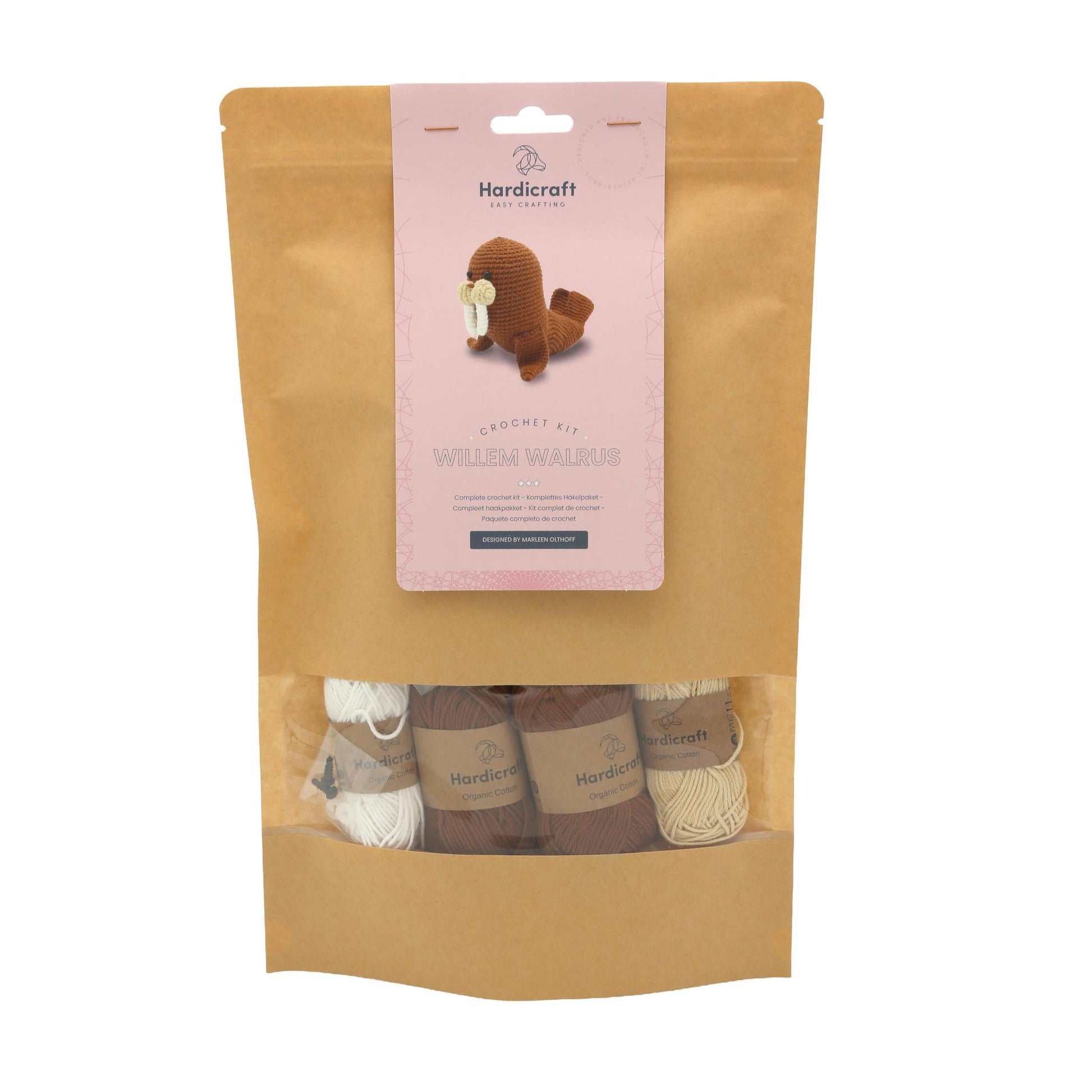 Hardicraft-DIY Crochet Kit - Willem Walrus-knitting / crochet kit-gather here online