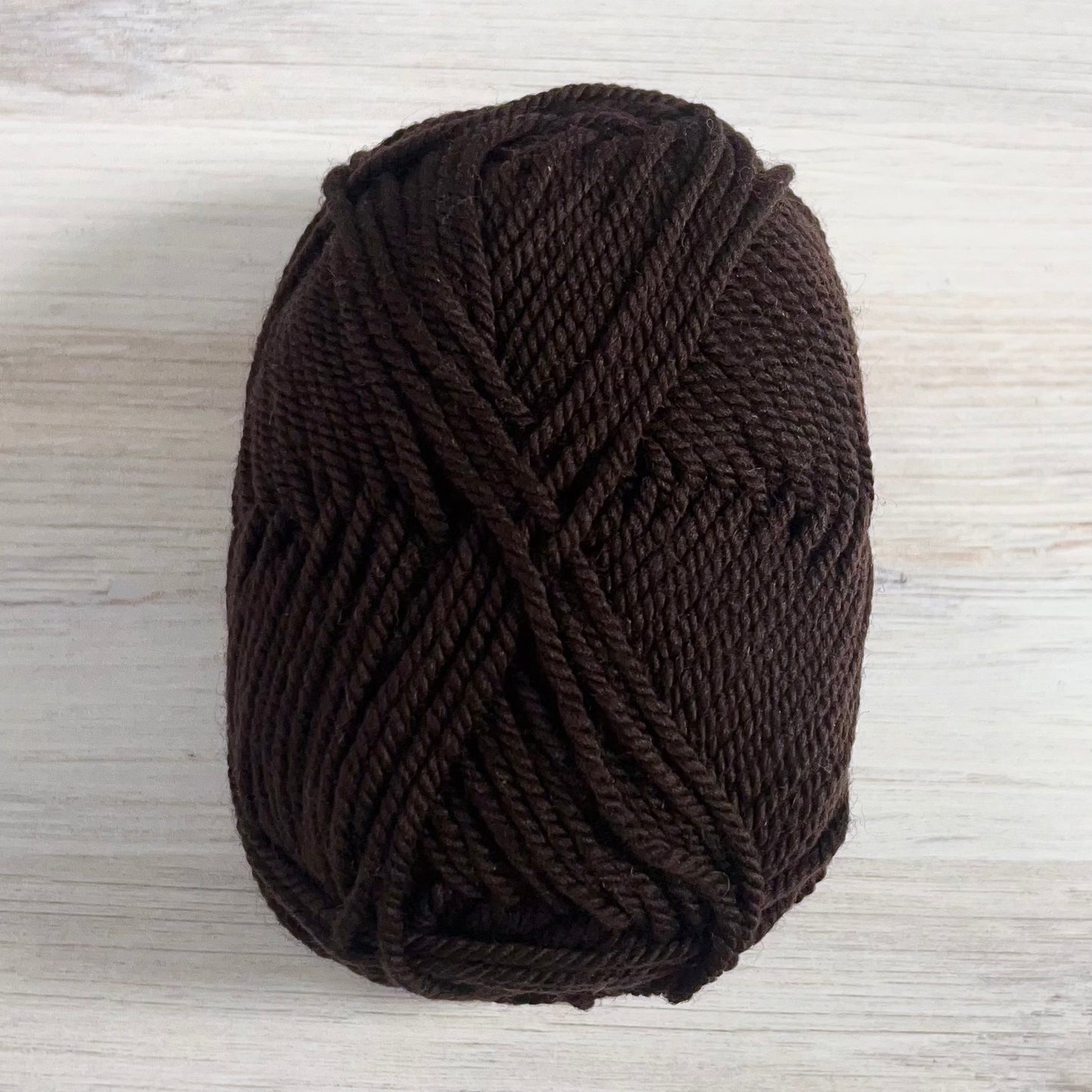 Ewe Ewe Yarn-Wooly Worsted-yarn-95 Chocolate-gather here online