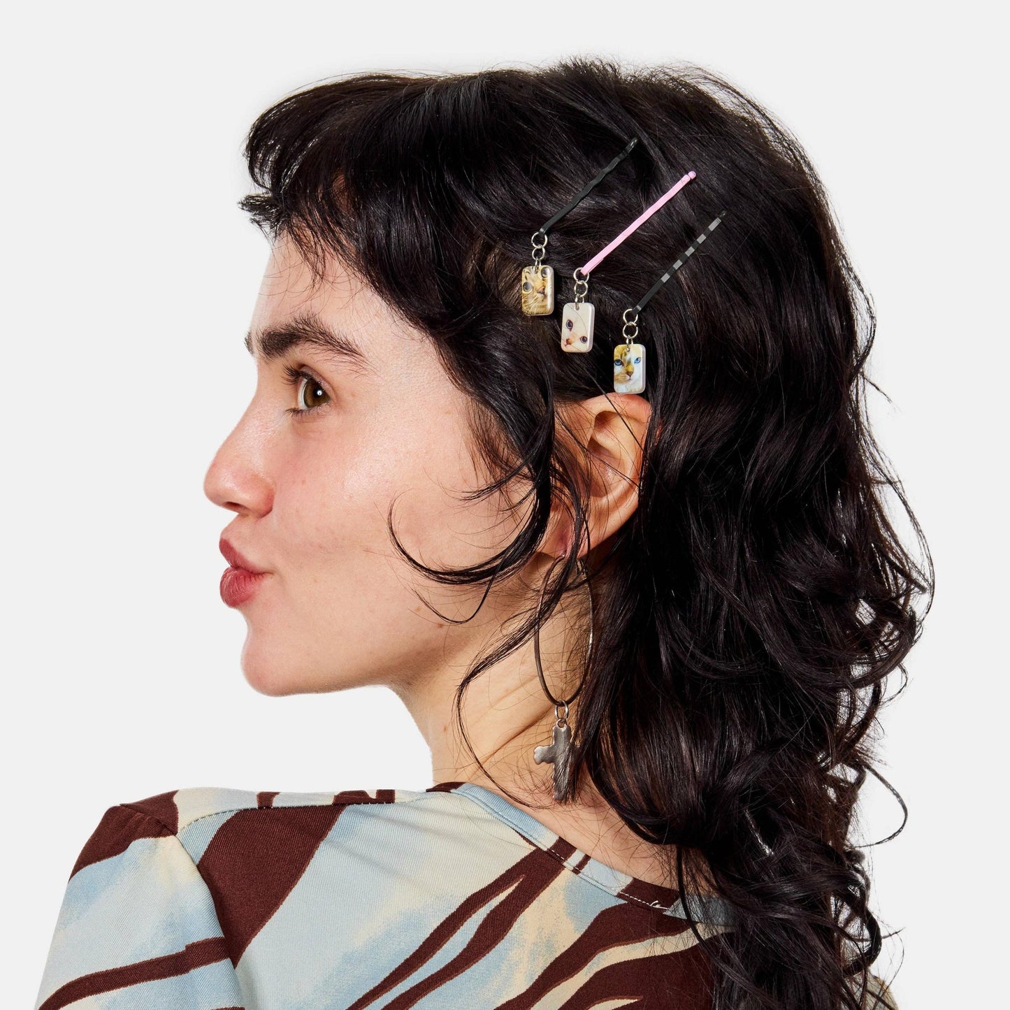 CHUNKS-Kitty Bobby Pins-accessory-gather here online