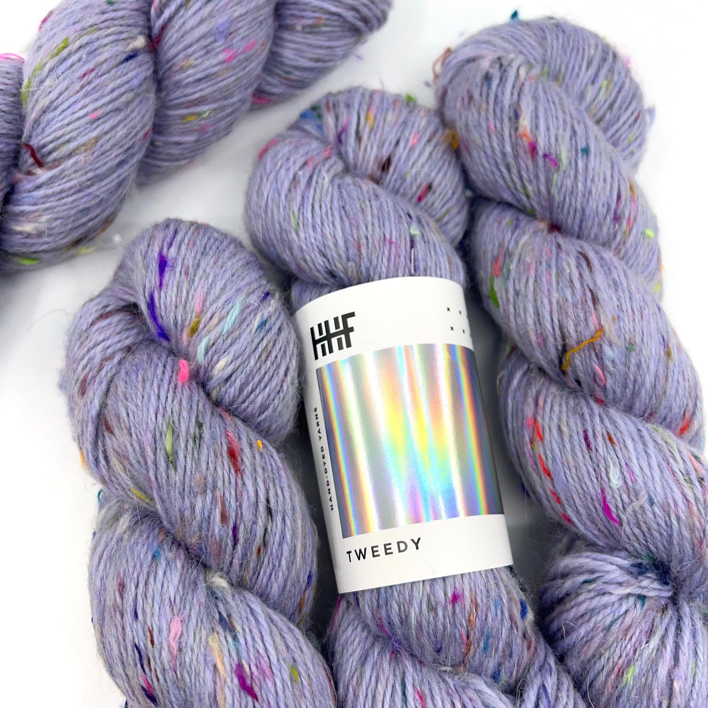 Hedgehog Fibres-Tweedy Amethyst-yarn-gather here online