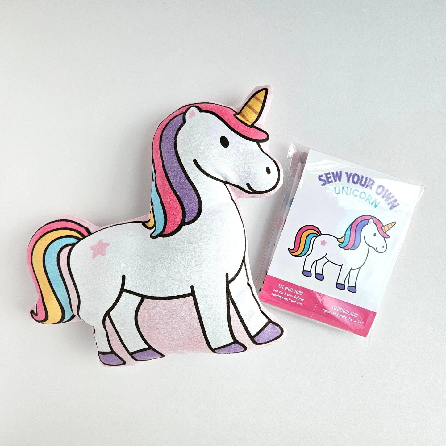 Nickwilljack-DIY Beginner Unicorn Sewing Kit-sewing kit-gather here online