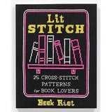 Microcosm Publishing & Distribution-Lit Stitch: 25 Cross-Stitch Patterns for Book Lovers-book-gather here online