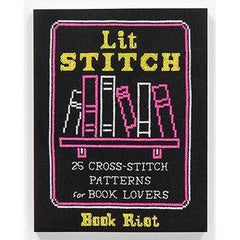 Microcosm Publishing & Distribution-Lit Stitch: 25 Cross-Stitch Patterns for Book Lovers-book-gather here online