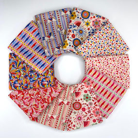 Liberty Fabrics-Fat Quarter Bundle of Summer Fair (10 Pieces)-fat quarters-gather here online