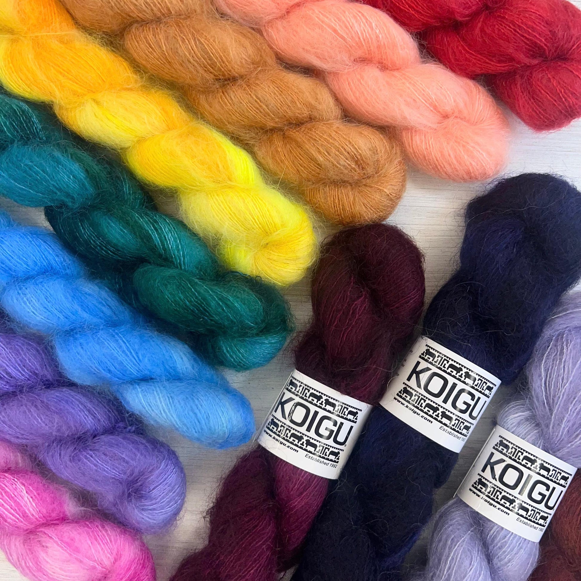 Koigu-Sofie Silk Mohair-yarn-gather here online