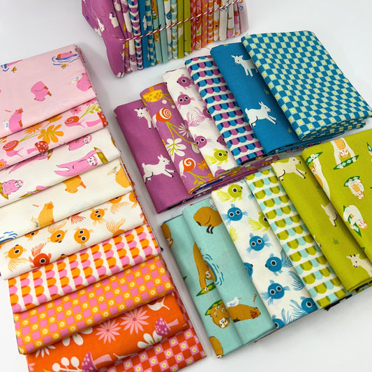 Ruby Star Society-Fat Quarter Bundle of Animal Animal by Ruby Star Society (21 Pieces)-fat quarters-gather here online