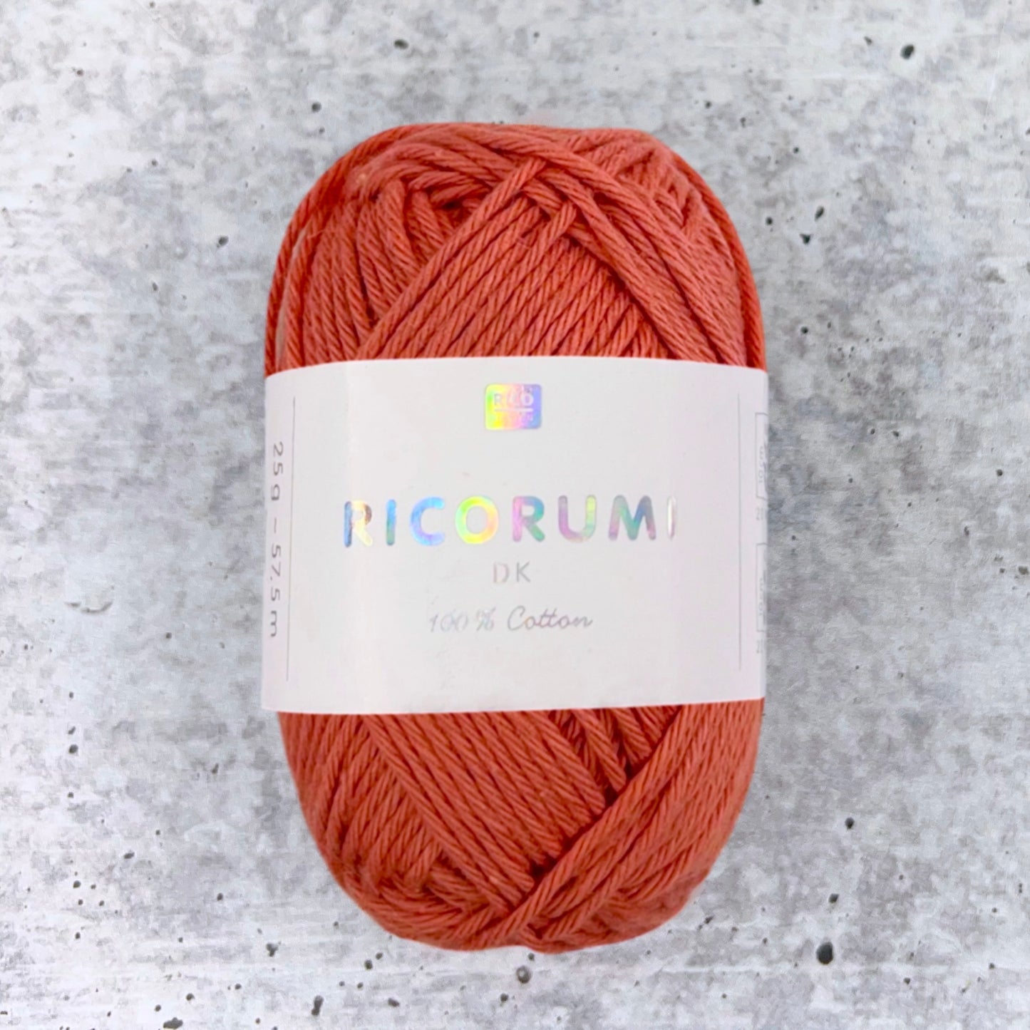 Ricorumi-Cotton Mini DK-yarn-069 Dark Terracotta-gather here online