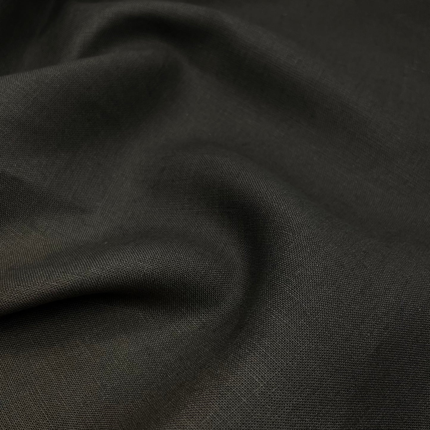 Lino Textil-Nevada Linen Smoke Grey-fabric-gather here online