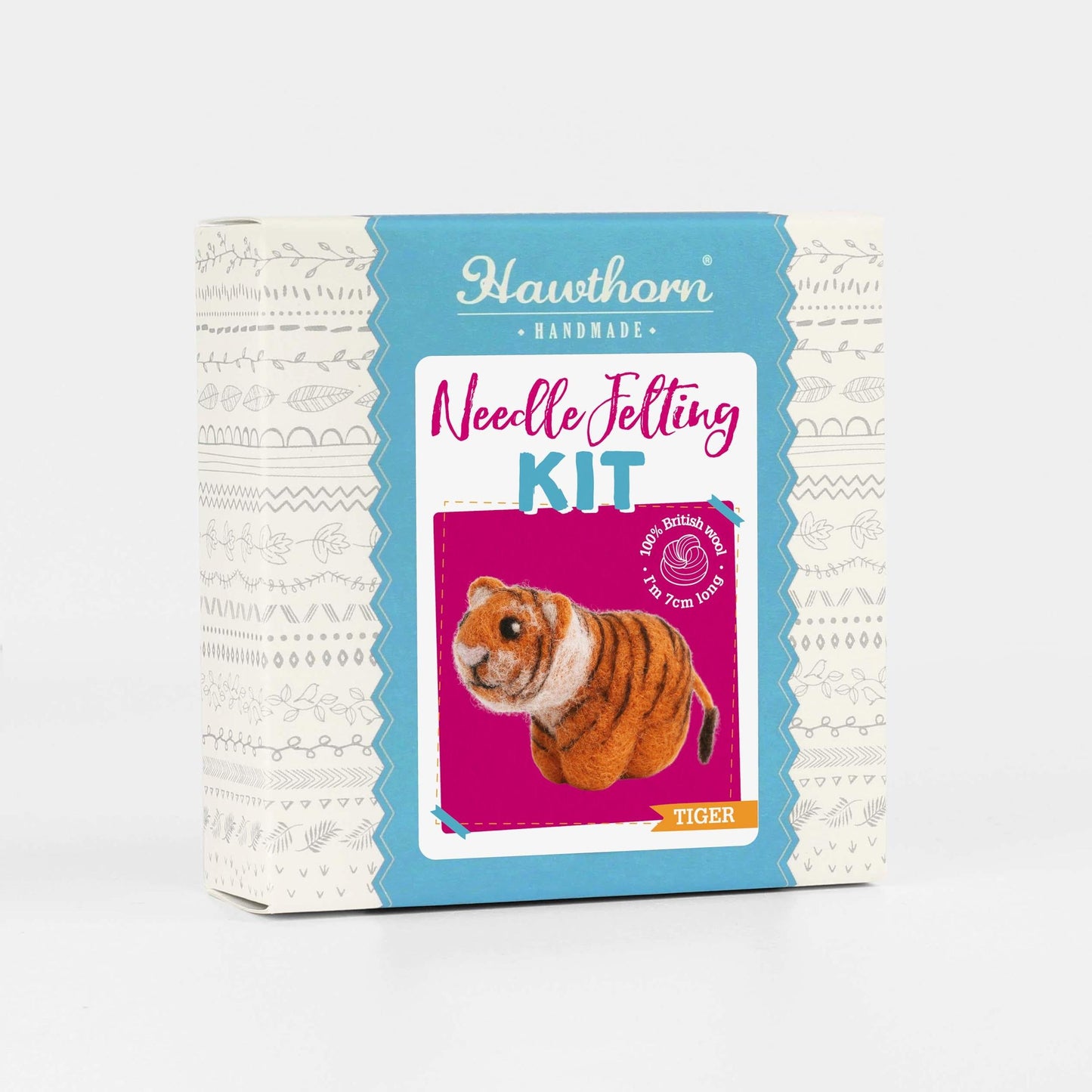 Hawthorn Handmade-Tiger Mini Needle Felting Kit-craft kit-gather here online