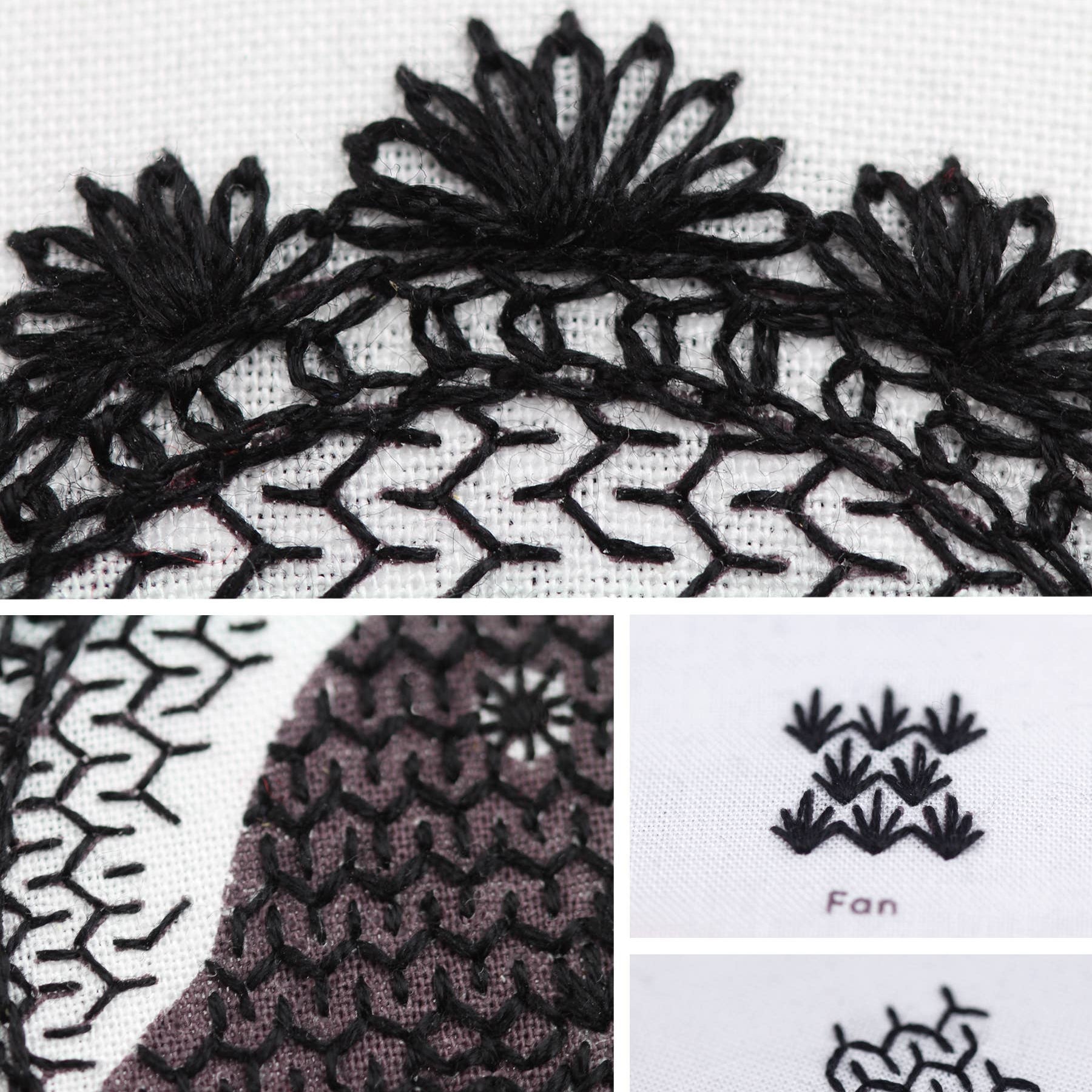 Kiriki Press-Crow Embroidery Sampler-embroidery kit-gather here online