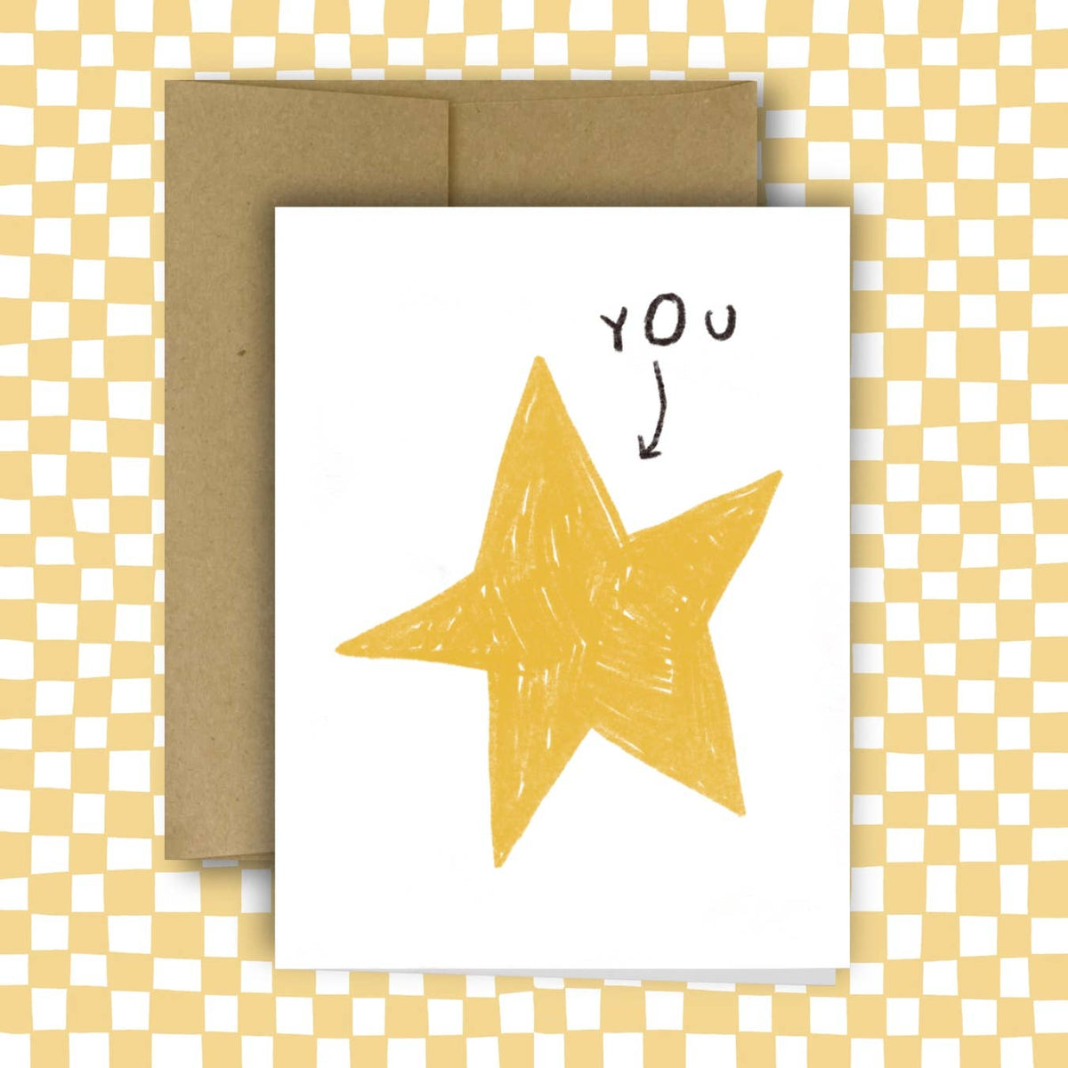 RANI BAN CO-You Are A Star Greeting Card-greeting card-gather here online