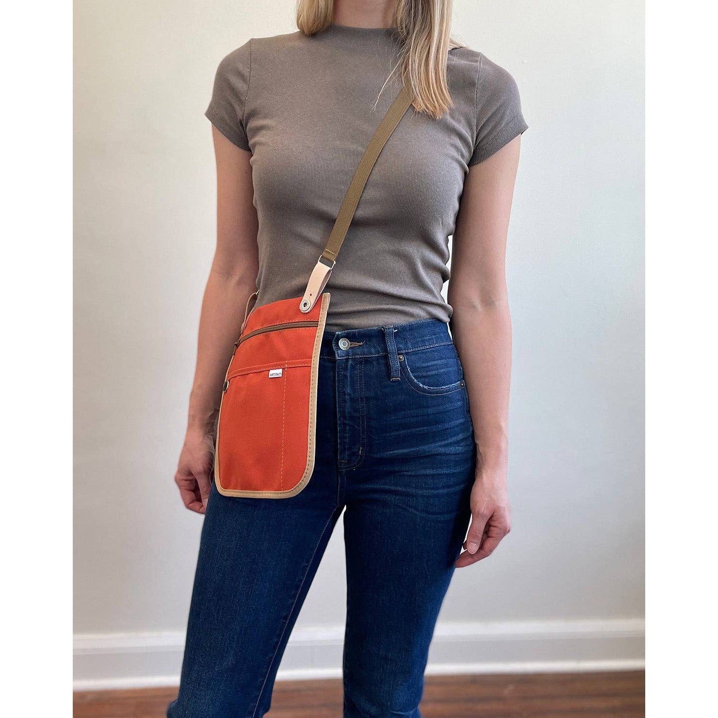 Artifact-Convertible Tote Insert & Crossbody - Papaya-accessory-gather here online