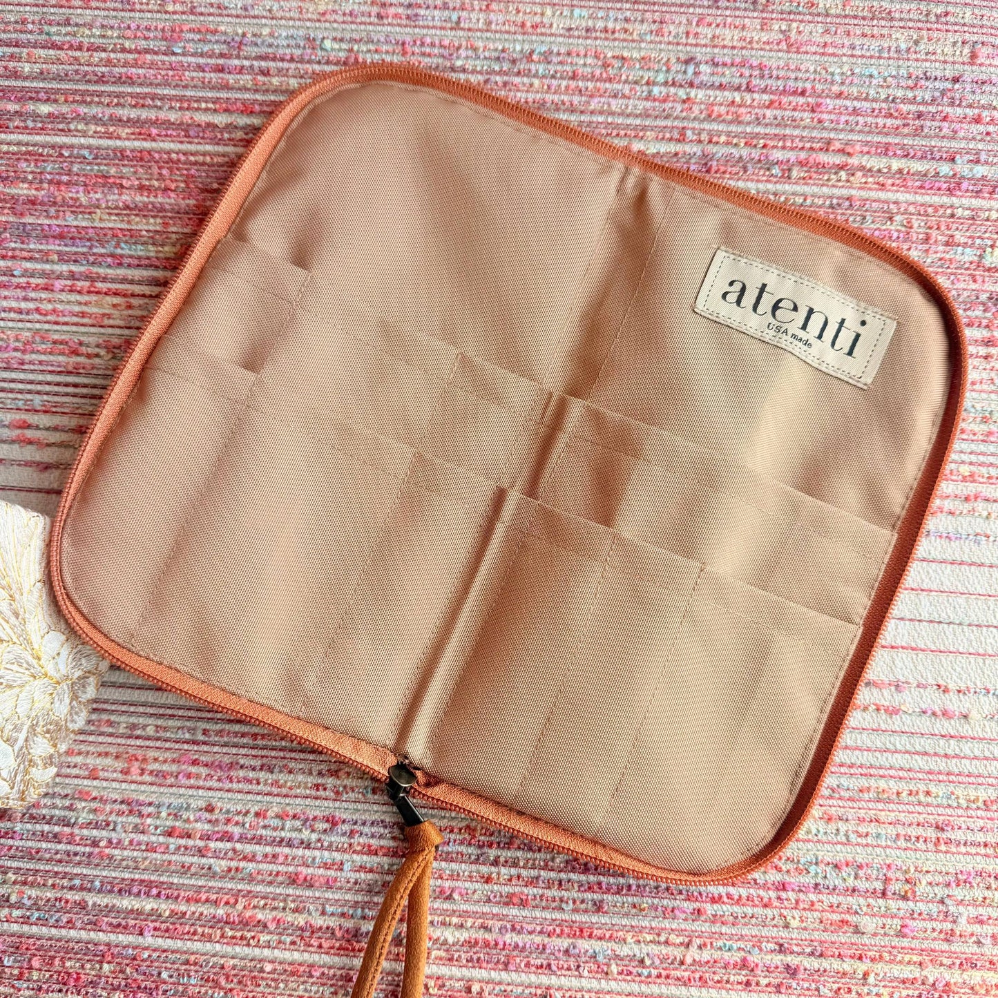 Lacery Red Needles, Hooks, and Tools Case